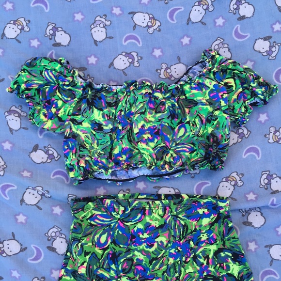 CROP TOP & SKIRT - Picture 3 of 3